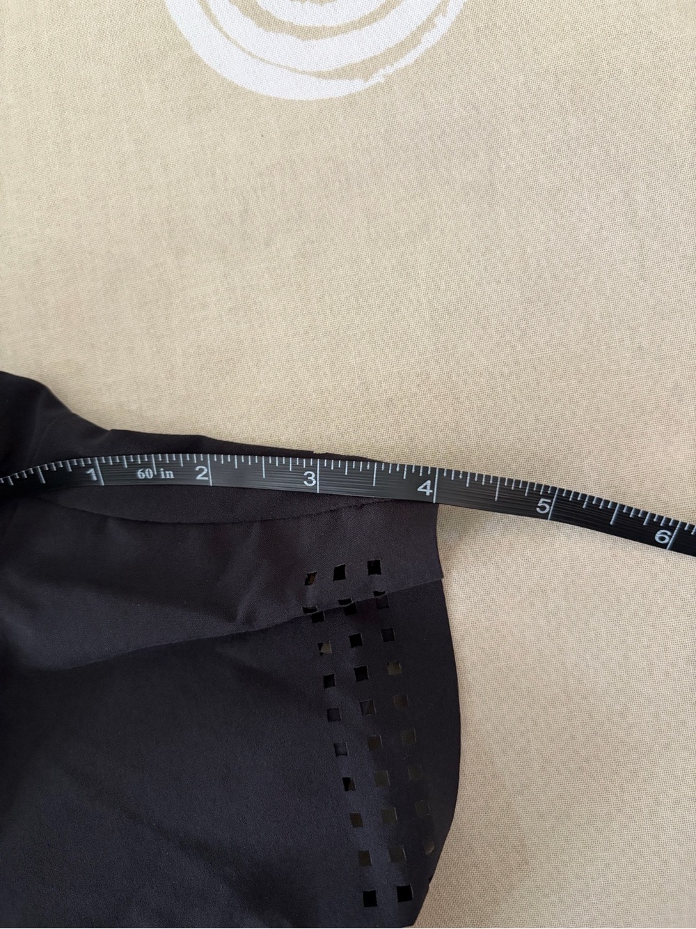 Athleta Run Shorts Black Size 6 Activewear Drawstring Waist- RN 54023 - Picture 7 of 7